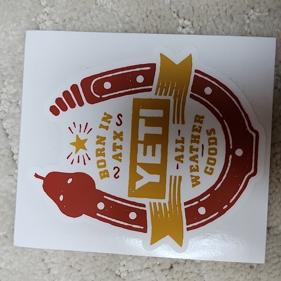 Set of 8 Yeti Stickers - Picture 5 of 9